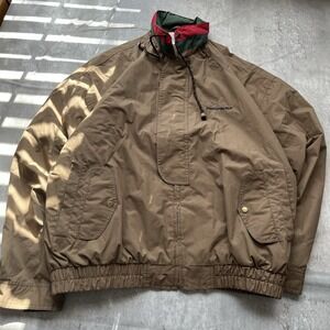 Vtg Winner Mate Jacket Mens XL Brown Vented Plaid Lined 2000s Outdoors Hunting